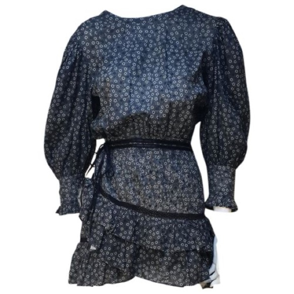 Loveshackfancy iconic onyx grey dress Lorelei model
